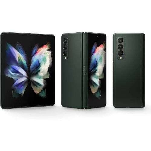 Galaxy Z Fold 3 - 5G - 7.6"amoled - 256GB ROM -12GB RAM -Dual Sim -Fingerprint - 4400mAh- Green