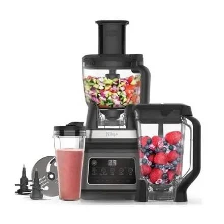 3-in-1 Food Processor With Auto-iq -1200w- 1.8 L Bowl/ 2.1l Jug/0.7 L Cup-bn800uk