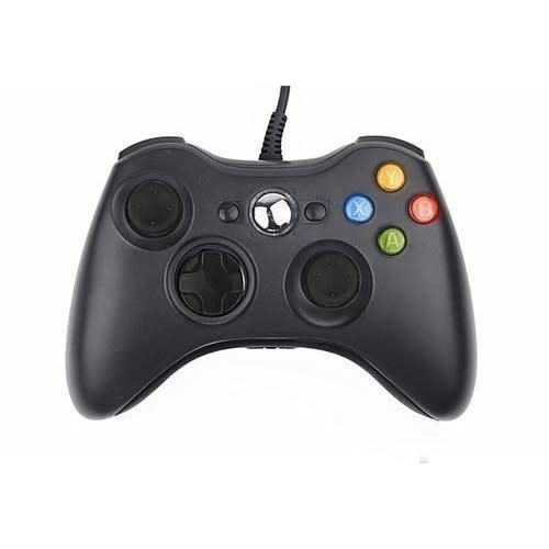 Xbox 360 Controller Pad For Official Console & Windows - Black