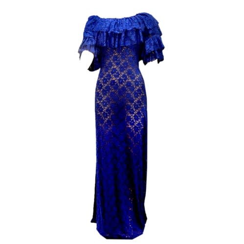 Royal Blue Gown