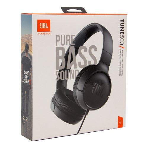 Tune 500 Wired On Ear Headphone - Black