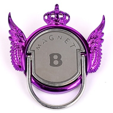 Magnet Crown Wings Ring Phone Holder