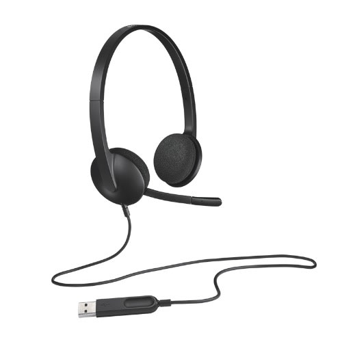 Logitech H340 USB Computer Headset -H340