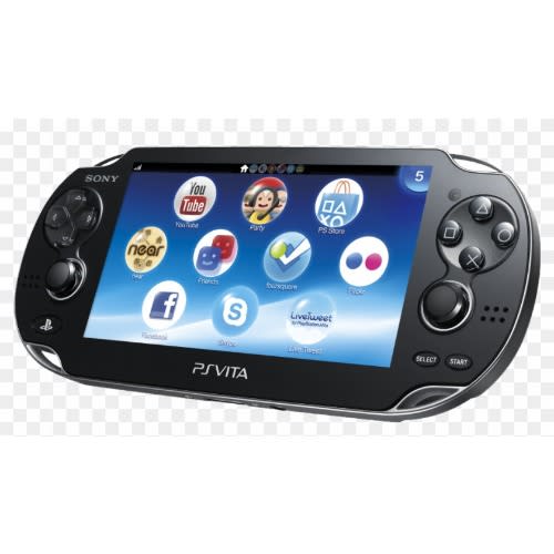 Playstation Vita Handheld Gaming Console - 1000 Games Model