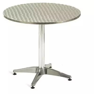 Round Aluminium Table - 600x600 Mm