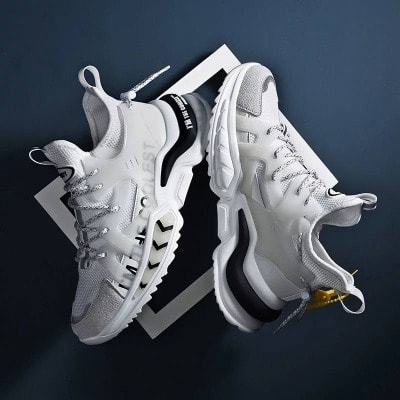 Men Sneakers - White