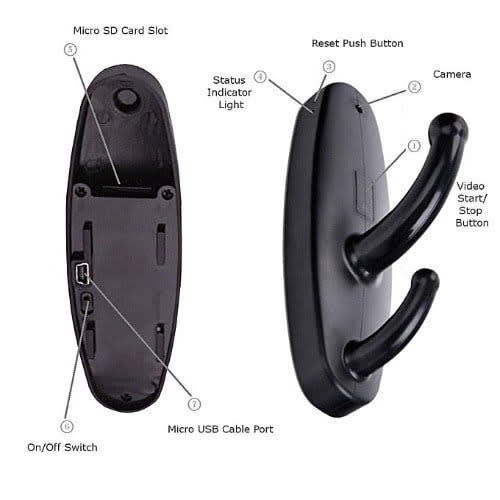Spy Hidden Hook Camera