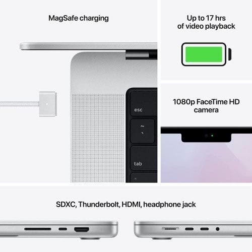 MacBook Pro 2021 M1 -16- Inches -16GB RAM - 512GB SSD - Gray
