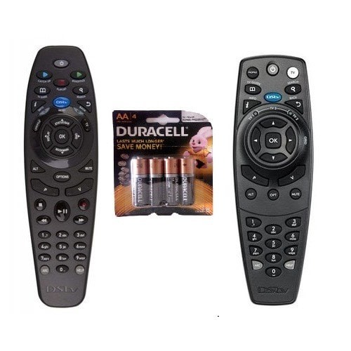 Dstv Explorer Remote + Dstv Hd Remote Control With Duracell Battery