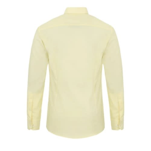 Men's Formal Shirts  - Light Yellow And Light Blue - Set Of 2