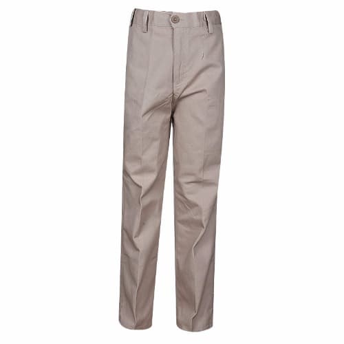 Boy's Fashionable Plain Trouser - Beige