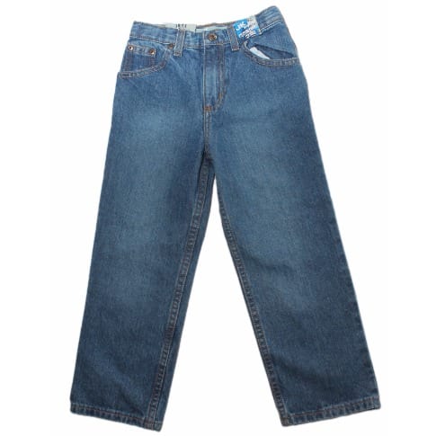 Med-Stone Wash Jeans - Blue