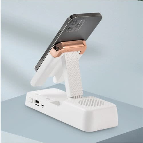 Desktop Bluetooth Speaker Mobile Phone Bracket - F18 - Two-In-One