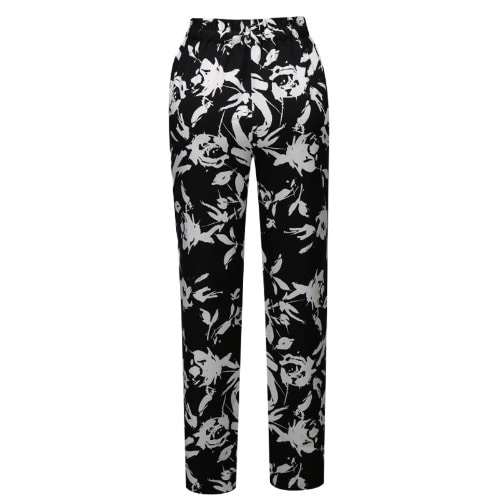 Tie Belt High Waist Trouser