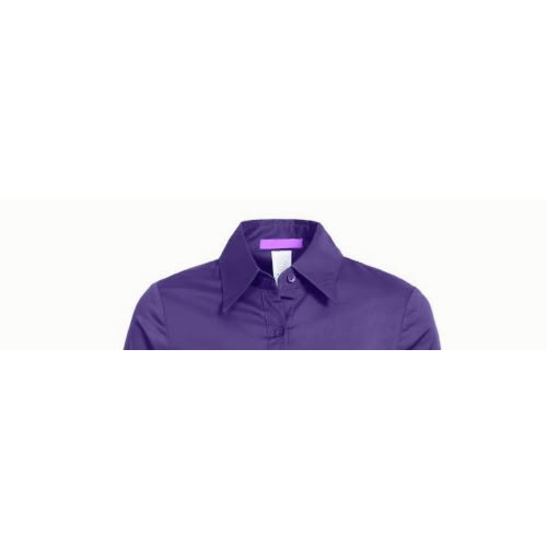 Ladies Formal Dress Shirt - Purple
