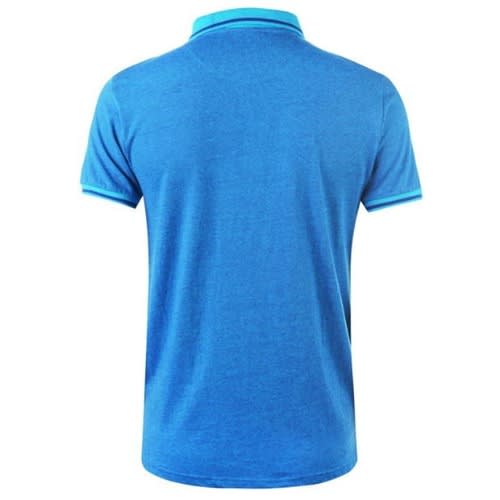 Pin Stripe Polo Shirt Royal