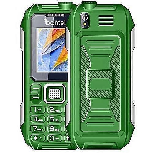 8000+ - 1.77 - 4000mAH- Big Speaker - Power Bank Option - Green