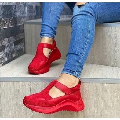 Red Is Beautiful Sneakers