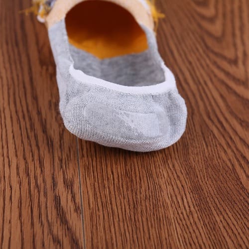 Camouflage Invisible Socks - Yellow