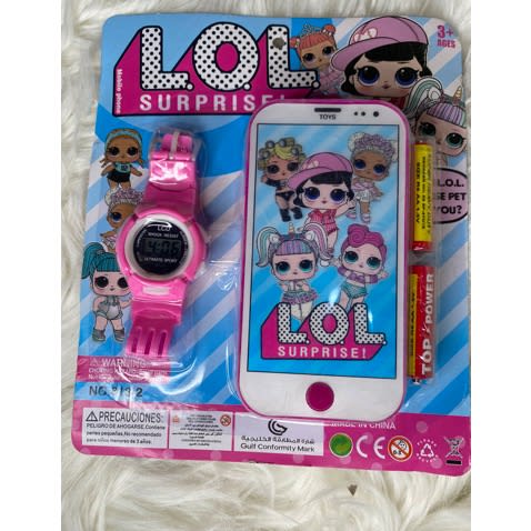 Lol Character Wristwatch For Kids