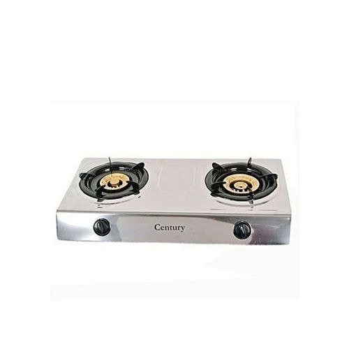 Stainless Steel Auto Ignition Table Top Gas Stove - 2 Burners