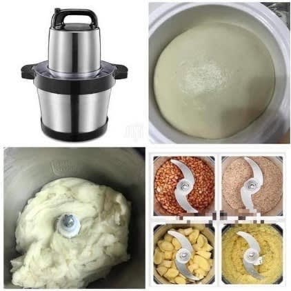 Electric Meat + Grinder & Yam Pounder - 12l