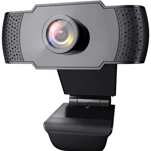 Full Hd 1080p Webcam With Microphone - Widescreen Streaming Video Calling And Recording