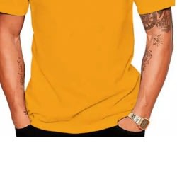 Corgi On Board Print T-shirt - Yellow