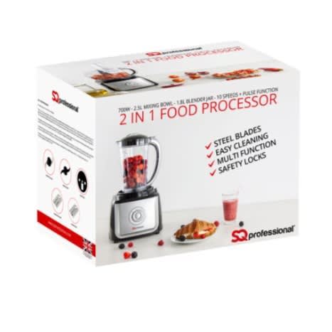Supper Beautiful 2-in-1 Multi Food Processor - Blender/chopper/mixer/grater - 700w