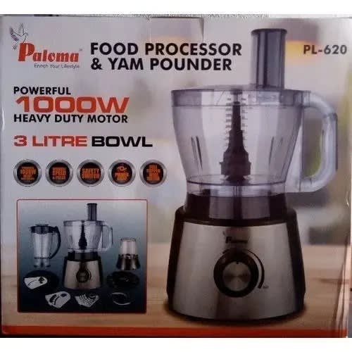 Paloma Food Processor And Yam Pounder - 3L - 1000W - PL-620
