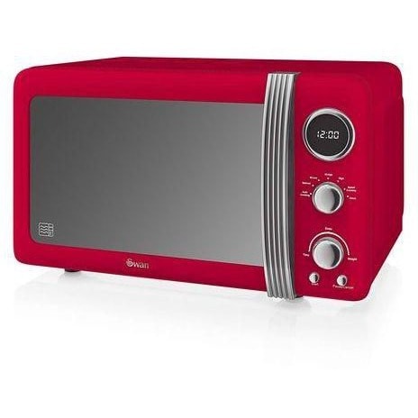 Retro Microwave - 20l - 800W -Red