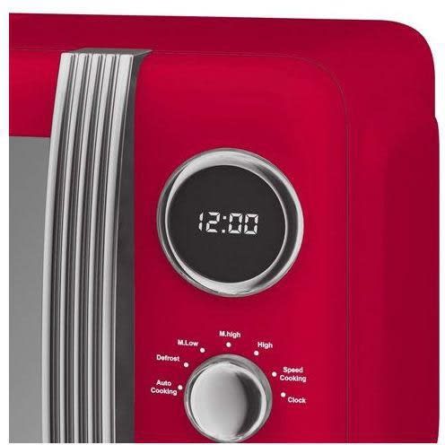 Retro Microwave - 20l - 800W -Red