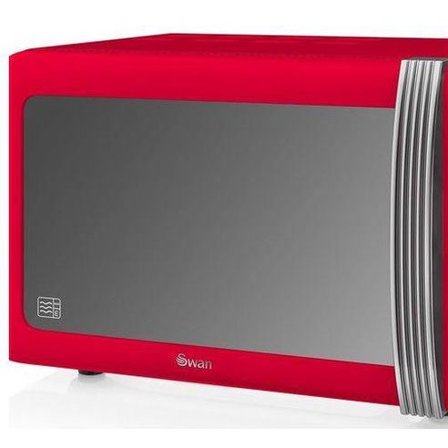 Retro Microwave - 20l - 800W -Red
