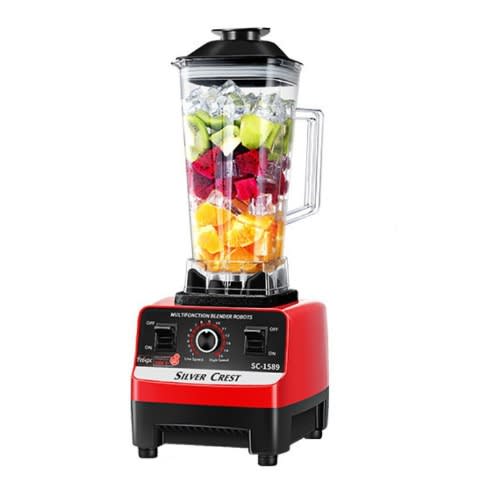 Professional Household Blender- 4500W - 2L  - Red