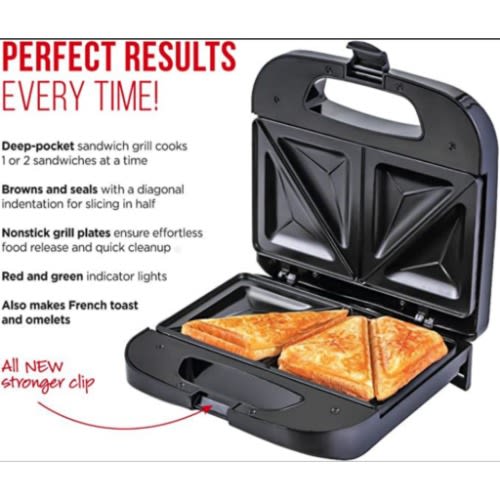 2 Slices Non Sticky Bread Toaster -750W -SM02