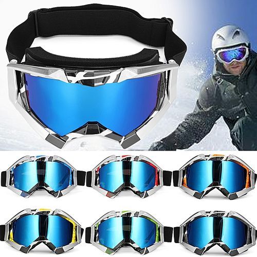 Pro Skiing Snowboarding Riding Goggles Mens Ladies Anti-fog UV Snow Ski Goggles