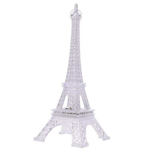 Romantic Eiffel Tower Desk Bedroom Night Light Decoration Table LED Lamp