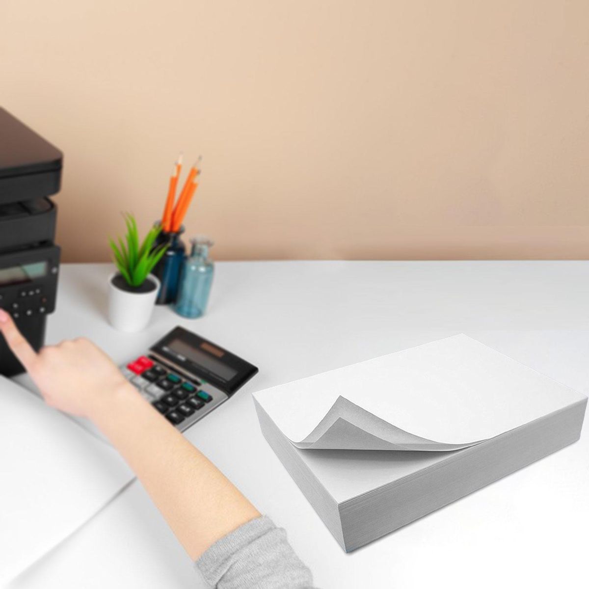 A4 Printer Paper 1 Ream(500 Sheets) For Printing