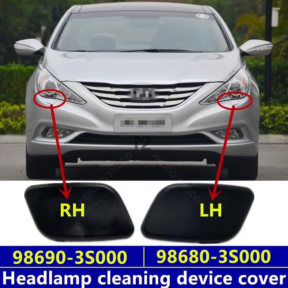 For Hyundai I45 SONATA YF 2010 2011 2012 2013 Front Headlight Washer  cleaning device cover 986803S000 986903S000