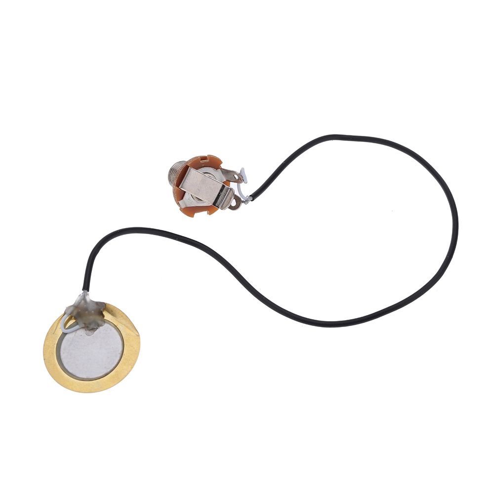 Acoustic Guitar Transducer Pre-Wired Amplifier Piezo Jack