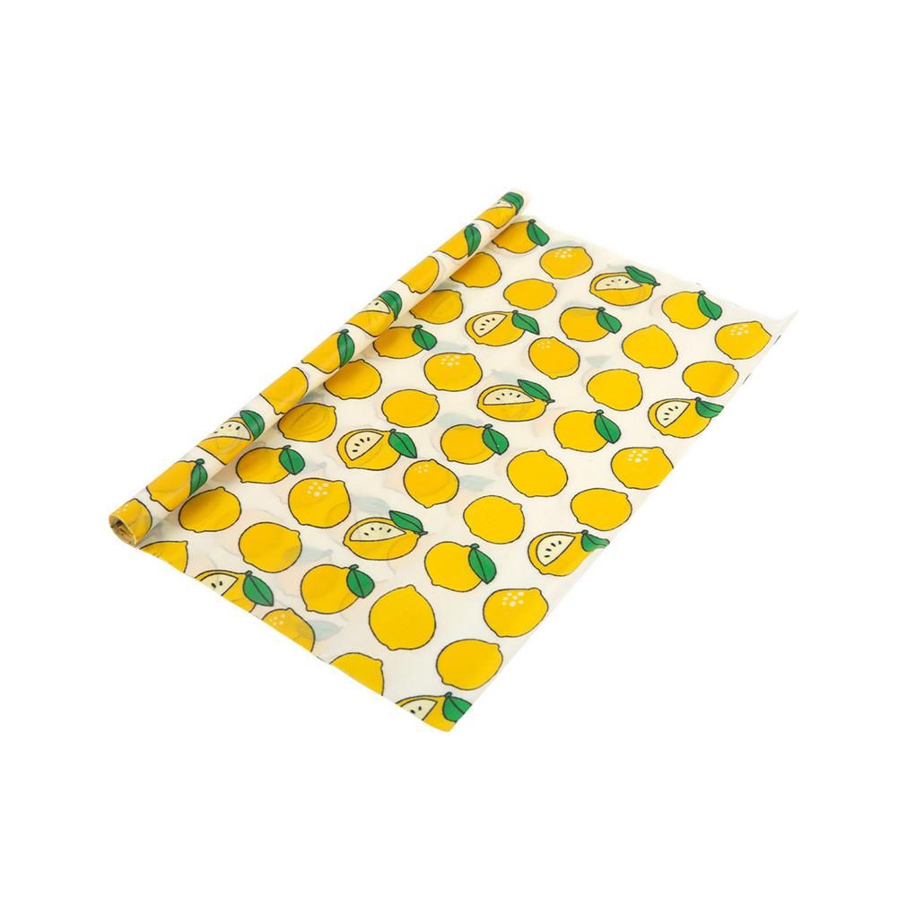 Natural Reusable Beeswax Cloth Wrap Food Fresh Bag Lid Jungle Party Reusable Beeswax Food Wrap Cloth Food-Grade Package Rolls-E