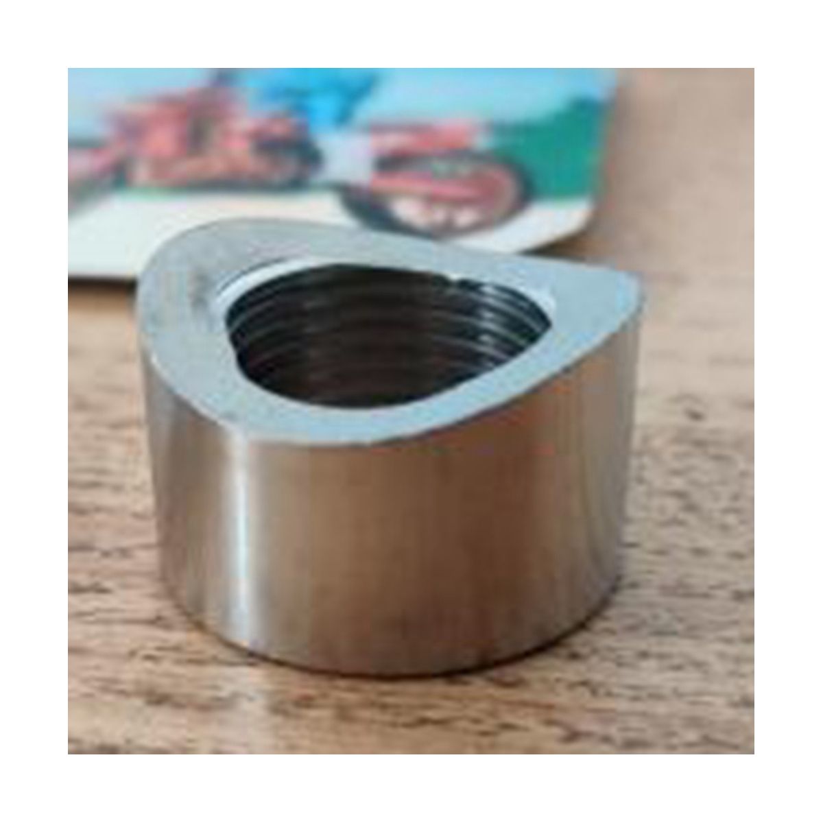 4PCS CNC-Machined Oxygen Sensor Nut Weld Bung Standard x 15 Thread 304 Stainless Steel