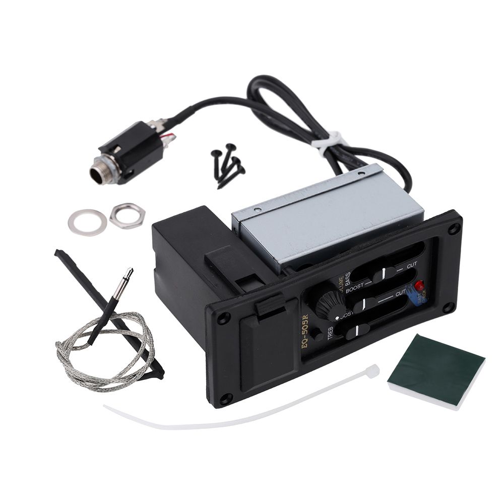 3-Band Acoustic Guitar Tone And Volume Amplifier EQ