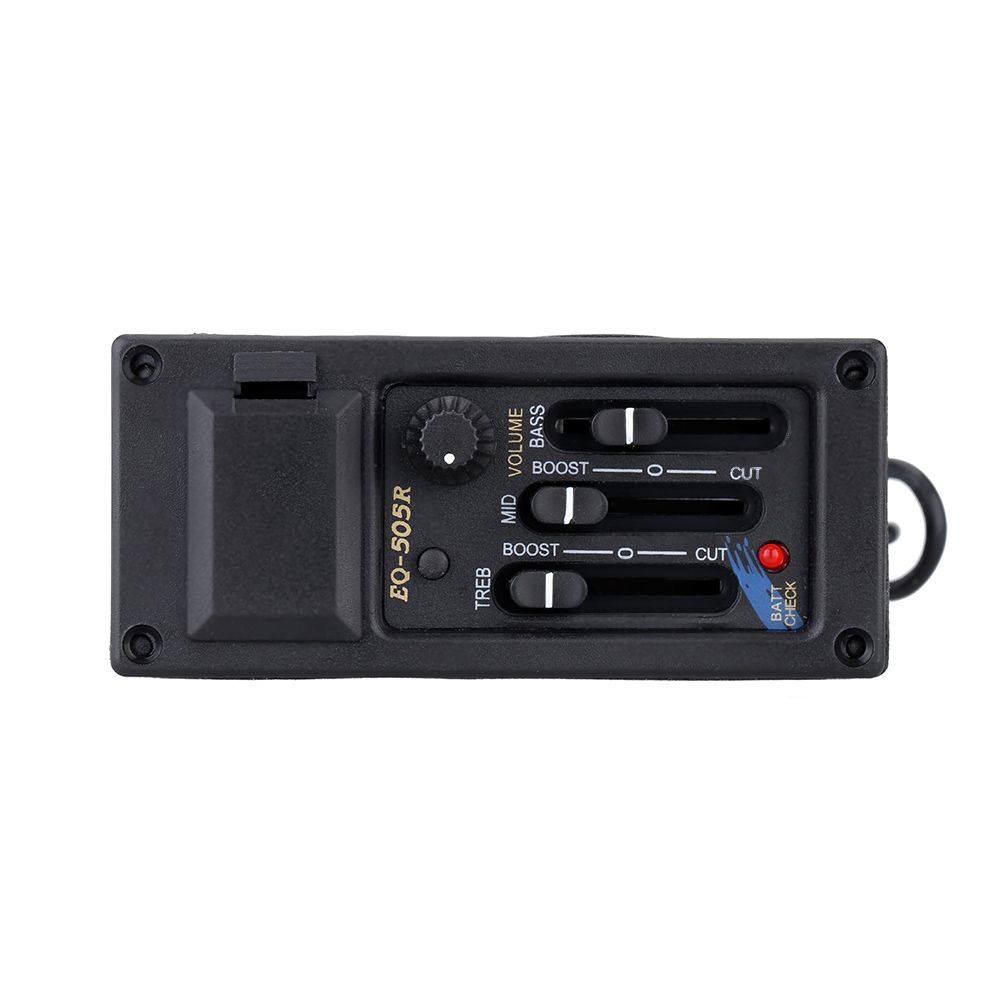 3-Band Acoustic Guitar Tone And Volume Amplifier EQ