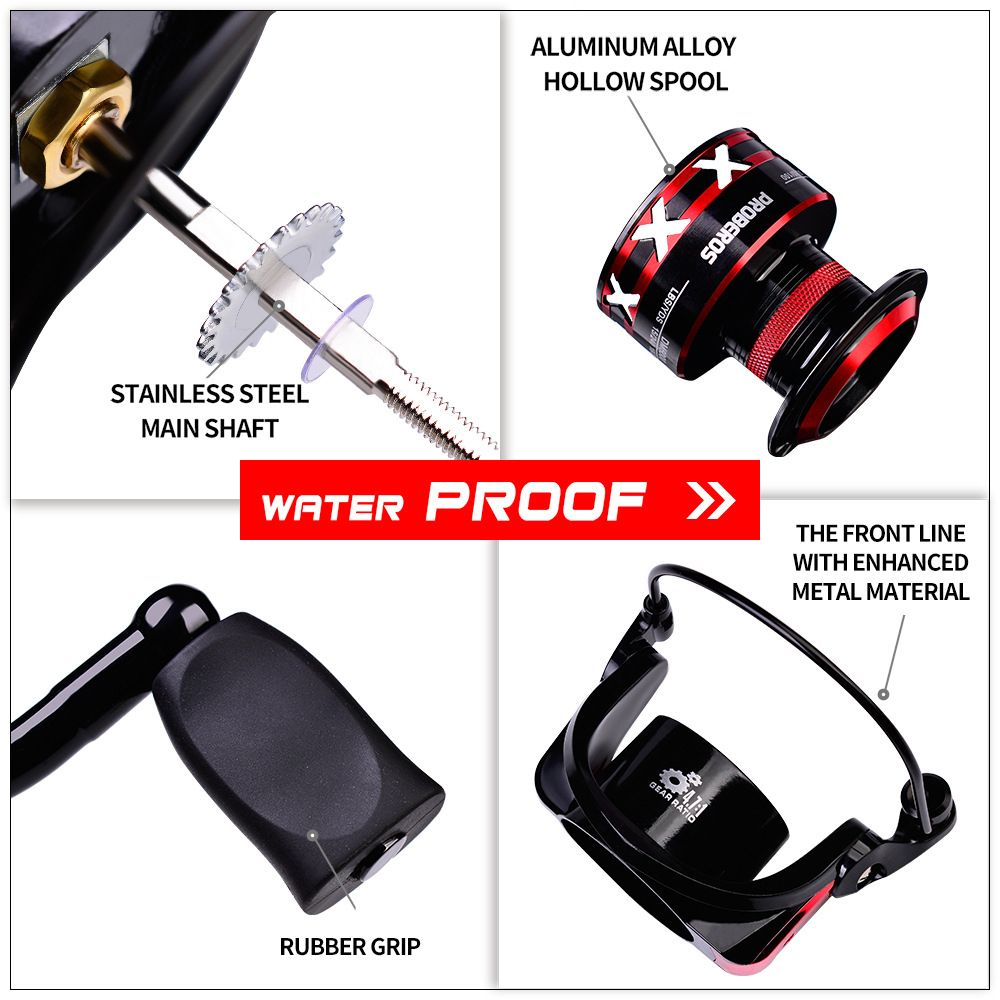 Proberos Spinning Reel 9-23kg Max Drag Fishing Reel Series