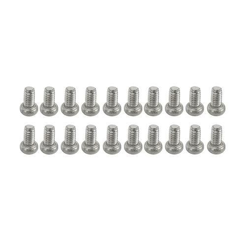 60pcs M2 X 4mm 304 Stainless Steel Phillips Round