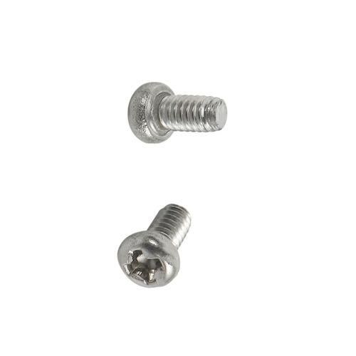 60pcs M2 X 4mm 304 Stainless Steel Phillips Round