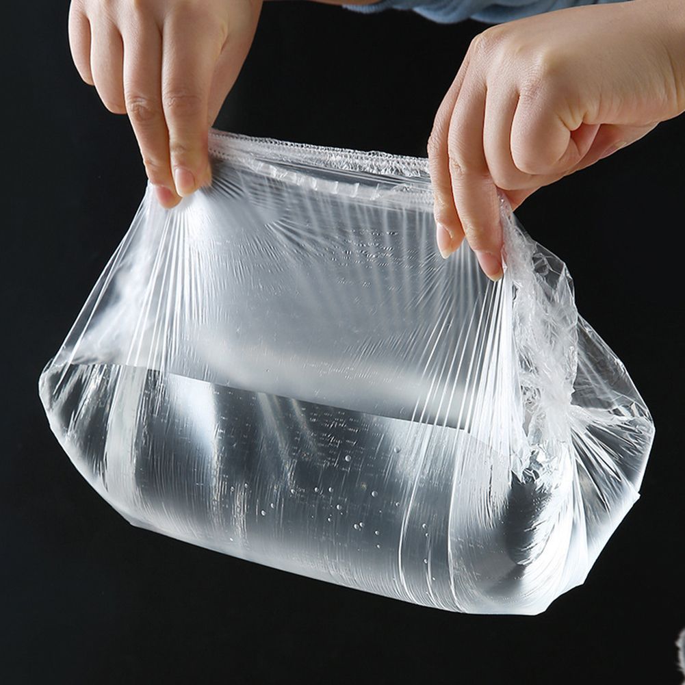 100pcs Reusable Durable Food Storage Covers Elastic Keep Fresh Food Plastic Wrap Dish Plate Clings Film For Refrigerator Kitchen-