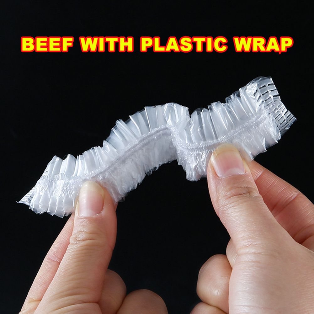 100pcs Reusable Durable Food Storage Covers Elastic Keep Fresh Food Plastic Wrap Dish Plate Clings Film For Refrigerator Kitchen-