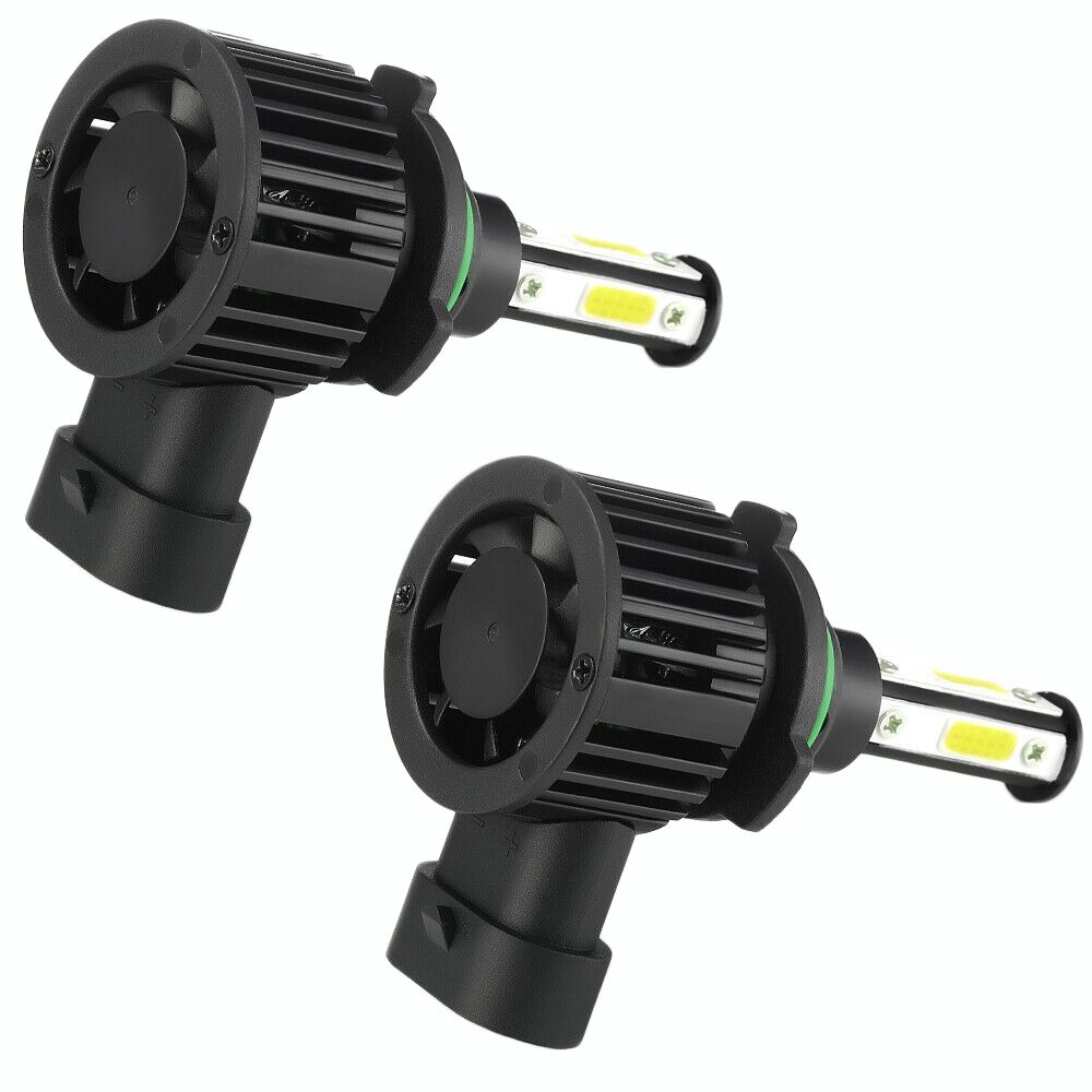 F8 9006 2 PCS 22W 3000LM 6000K Four Side DOB LED Headlight